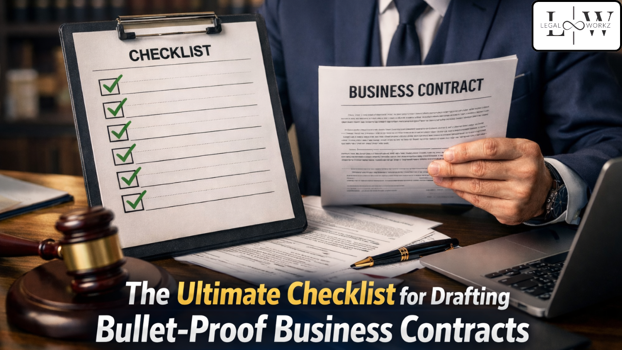 The Ultimate Checklist for Drafting Bullet-Proof Business Contracts
